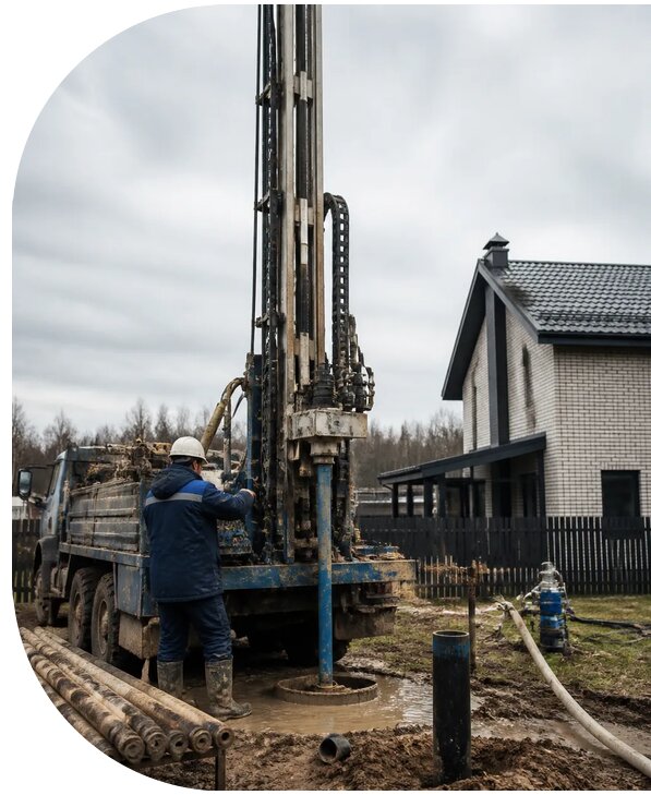 Бурение скважин на воду под ключ в Александрове от 128532 р. | АПаруса-Лкн